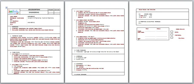 Contoh screenshot 1 - PAKET SOP PERHOTELAN