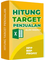 Template Hitung HPP dan Target Penjualan