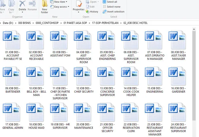 SOP Hotel Penginapan dan Kos-kosan